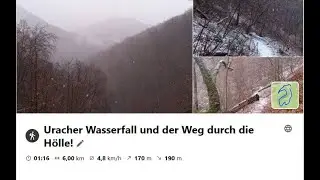 Uracher Wasserfall und der Weg durch die H&ouml;lle