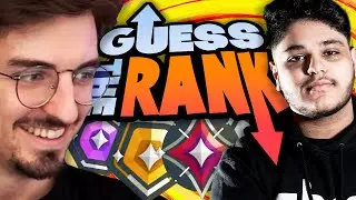 Fortnite Legende stellt sein Wissen auf die Probe ! | Valorant Guess the Rank feat. @Issa-wd6wq