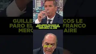GUILLERMO FRANCOS LE PARO EL CARRO A FRANCO MERCURIALI AL AIRE