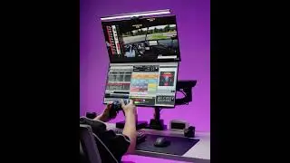 Flexible Moves, Effortless Setup! monTEK Aluminum Heavy-Duty Gas Spring Monitor Stand: MA1001UCPBK-D