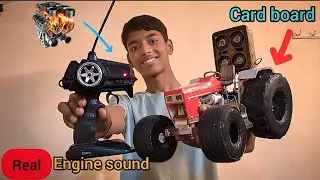 RC tractor mein real engine ka sound Laga Diya