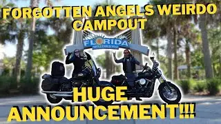 RIDING OUR HARLEY DAVIDSONS 1500 MILES TO THE FORGOTTEN ANGELS WEIRDO CAMPOUT!!!