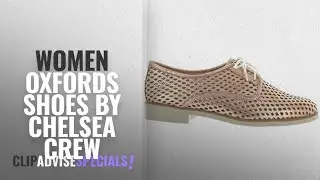 Top 5 Chelsea Crew Women Oxfords Shoes [2018]: Chelsea Crew Woody - Gold Leather Laser Cut Oxford -