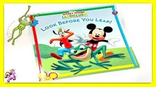 DISNEY MICKEY MOUSE CLUBHOUSE - LOOK BEFORE YOU LEAP!  - Read Aloud | Storybook for kids, children