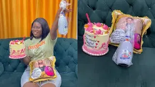 It was an emotional moment for me, this was how my birthday celebration went