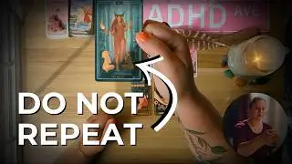 Tarot for ADHD Women... the wheel turns. the tower falls. you rise 🔥