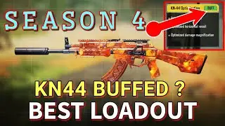 KN44 BUFF, SEASON 4? BEST KN44 GUNSMITH ATTACHMENTS FOR COD MOBILE RANKED MULTIPLAYER