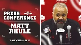Nebraska football HC Matt Rhule UCLA Postgame Press Conference