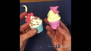 Model Magic Cupcakes