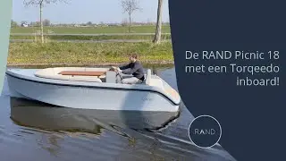 De RAND Picnic 18 met elektrische inboard motor!