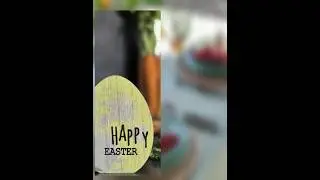 Happy Easter #easterdecoration #eastertable #ostern #tischdekoration #p&acirc;ques #tabledecoration