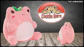 Cuddle Barn PlushGoals   Strawberry Wawa Super Soft Cute Kawaii Froggie