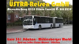 Soundaufnahme &Uuml;STRA-Reisen-Wagen 8250 [Mercedes-Benz O530 Citaro Facelift G] [2007] Voith