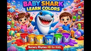 Learn Colors with Baby Shark - Nursery Rhymes for Kids