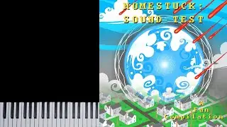 Homestuck Sound Test | Darling Dolorosa [Toby Fox] Transcription