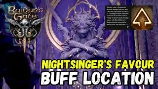 How to GET the Nightsinger's Favour BUFF 🧤🐀 Baldur&rsquo;s Gate 3 Patch 8 Gameplay #baldursgate3