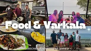 Food Vlog: First Time in VARKALA Kerala |Toddy Shop Lunch, Cliff Stay, Beach Vibes & Friends Reunion