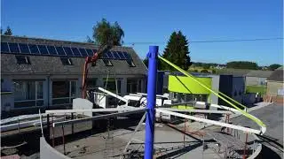 Montage d'un pr&eacute;au &agrave; Durnal