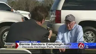 Mike Holfeld sits down with Bernie Sanders