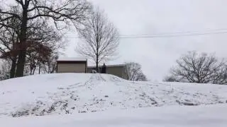 Awesome sled riding
