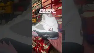 Showing all my sneakers 256 2025 Jordan 5 Medium Soft Pink #Sneakers #Viral #SneakerAddict #Nike