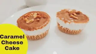 Mini Caramel Cheese Cake in 3 minutes NO BAKE - So Simple and Eazy to make it - Eazy Recipes