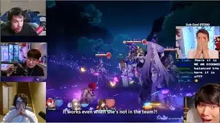 Streamers React to Castorice Global Passive in HSR 3.2 livestream