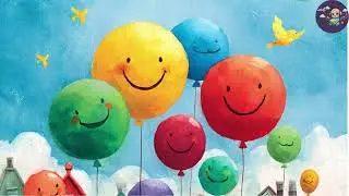 Magic Balloon Ride | Flying Balloon Song for Kids | Nursery Rhymes & Baby Songs