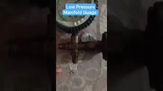 Low Pressure Manifold Gauge #pressuregauge #monifold #gasgas