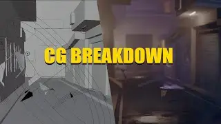 First ever 3D Render CG BREAKDOWN
