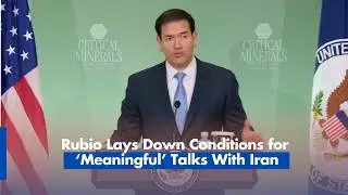 Marco Rubio: Iran Must Address Missiles, Terror Links for Talks to Matter