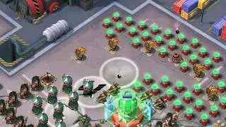 Boom Beach: Boomtown with Bullit and Turrets !
