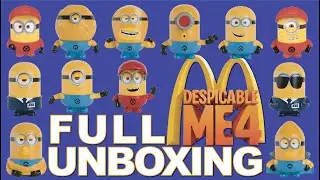 FULL Unboxing 💥 Despicable Me 4 🍌 McDonald's