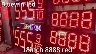 24inch petrol station led signsled gas price sign ,led message board with led running board