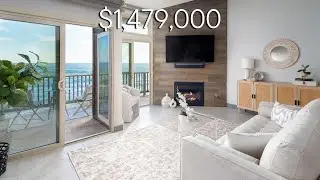 Oceanside Beachfront Condo Tour | San Diego Luxury Real Estate