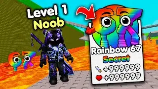 Starting Over as NOOB with OP SECRET in Save Brainrots From Lava! (Roblox)