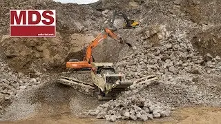 M515 Cleaning Rocks by removing very Sticky Clay