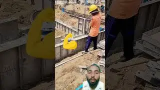 Technical remove ground beam Formwork after cast concrete#construction #shorts #viral