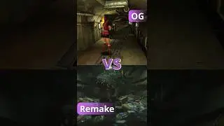Crocodile Boss Then vs Now 🐊💥 | Resident Evil 2 OG vs Remake