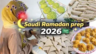 Ramadan 2026 Prep in Saudi Arabia 🌙| save Time in Ramadan| Make & Freeze Ramadan Recipes|Frozen Food