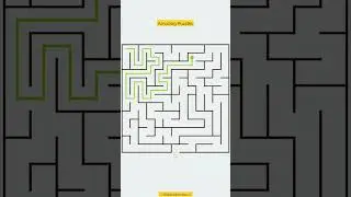 Square maze puzzle solving.#mazepuzzle #maze #shorts #chess #puzzle #viral #trending #ytshorts...