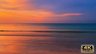 Night Ocean Waves ASMR in 4K | Relaxing Sea Sounds for Restful Sleep Vol 83
