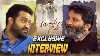 Jr NTR and Trivikram Exclusive Interview About Aravinda Sametha Movie | Aravinda Sametha Latest News