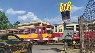 Železničn&iacute; přejezd Slan&yacute; #2