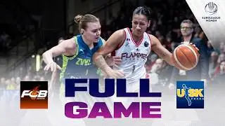 LIVE - Flammes Carolo Basket v ZVVZ USK Praha | EuroLeague Women 2025-26 | Round of 16