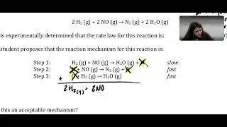 5.7+5.8 Introduction to Reaction Mechanisms & Rate Laws