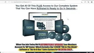 Expert Automation Review | Expert Automation Training, Software & Sales System With Instant 1-CLICK