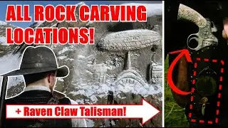 Red Dead Redemption 2: Geology for Beginners Guide (All Rock Carvings + Raven Claw Talisman)