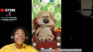 Talking Ben Doesn't Want To Be Friends With IShowSpeed
