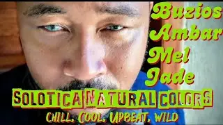 Solotica Natural Colors On Brown Eyes | Buzios, Ambar, Mel & Jade | Yearly Contacts